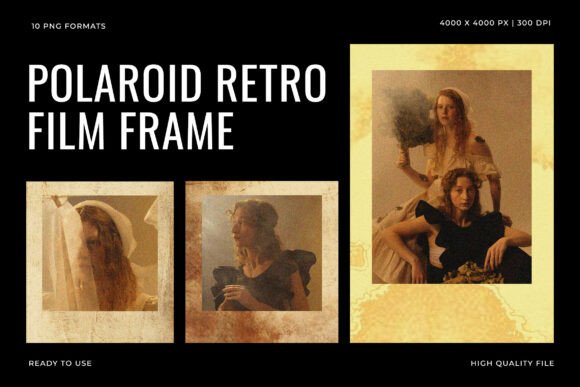 Download Polaroid Retro Film Frame - Retro Collection
