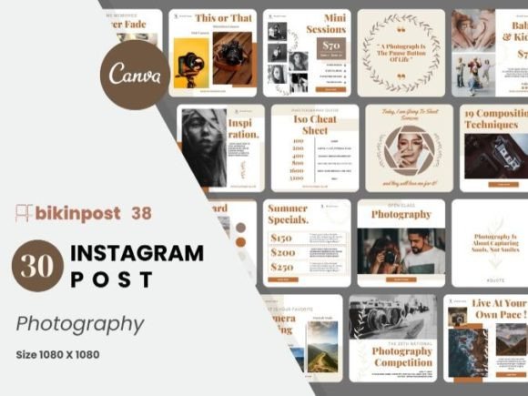 Download Photography Canva Instagram Post Templat - Canva instagram post Collection