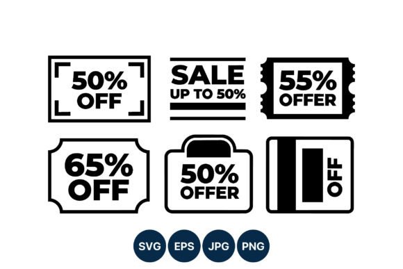 Download Sale Discount Labels Vector Set - Sale Collection