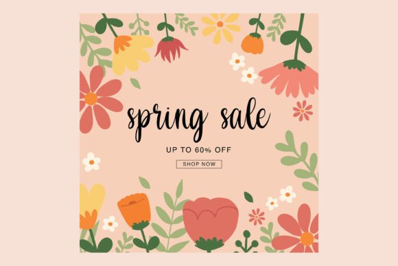 Download Spring Sale Social Media Square Template - Sale Collection