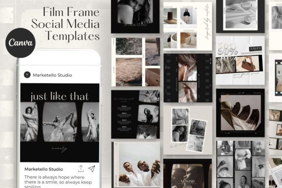 Download Cinema &amp; Film Instagram Templates - Instagram templates Collection