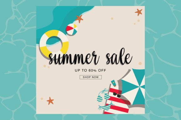 Download Summer Sale Social Media Square Template - Sale Collection
