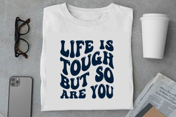 Download Retro Mental Health Design, Life is Toug - Retro Collection