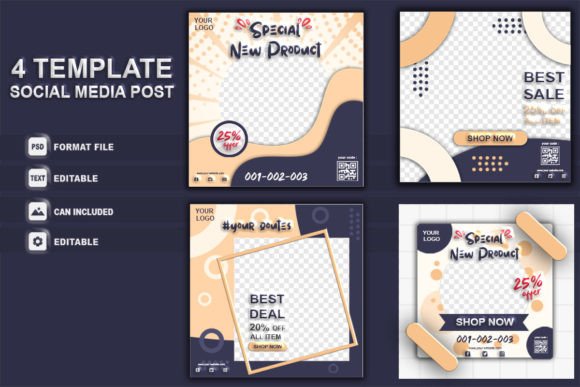 Download Set Social Media Post Promotion Sale Ads - Sale Collection