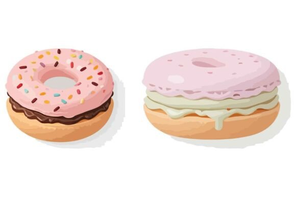 Download Retro Dessert Pack EPS - Retro Collection