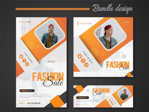 Download Fashion Sale Social Media Bundle Design - Sale Collection