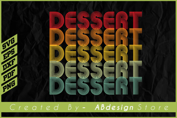 Download Dessert  Retro Design - Retro Collection
