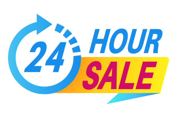 Download 24 Hour Sale Sticker. Offer Time Promo B - Sale Collection