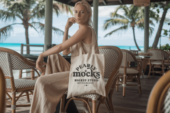 Download Natural Canvas Tote Bag Mockup 41 - Premium Bundle